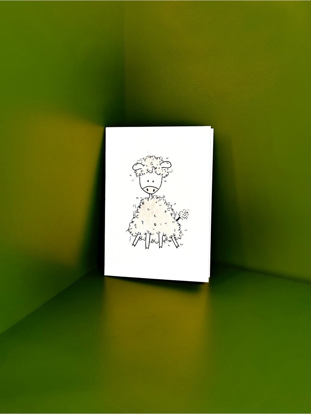 Sheep - Watercolor Greetings Cards